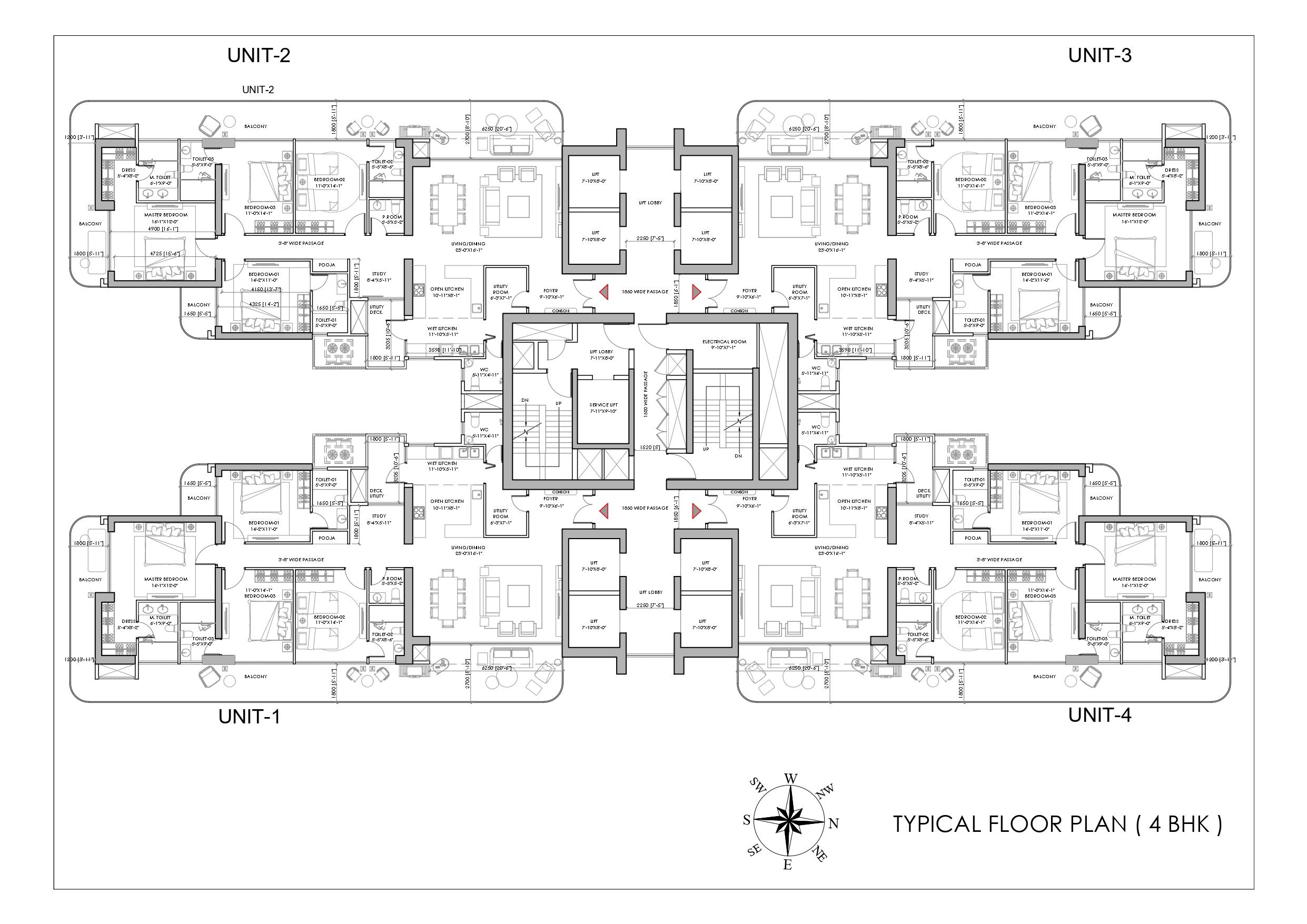 TYPICAL FLOOR PLAN ( 4 BHK )_page-0001