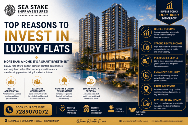 Top Reasons to Invest in Luxury Flats