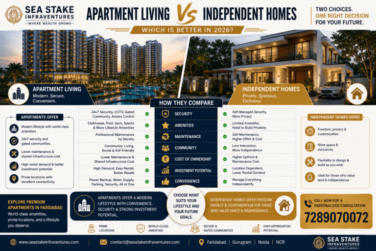 Apartment Living vs Independent Homes: Which is the Better Choice in 2026?