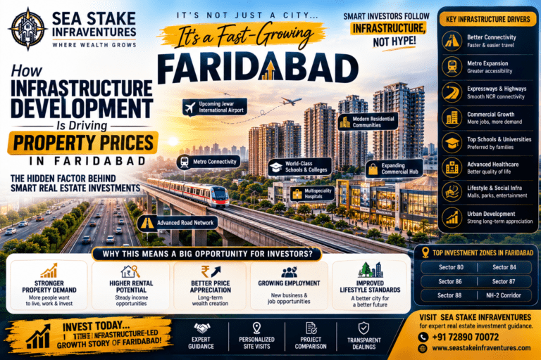 How Infrastructure Development Is Driving Property Prices in Faridabad (2026 Investment Guide)